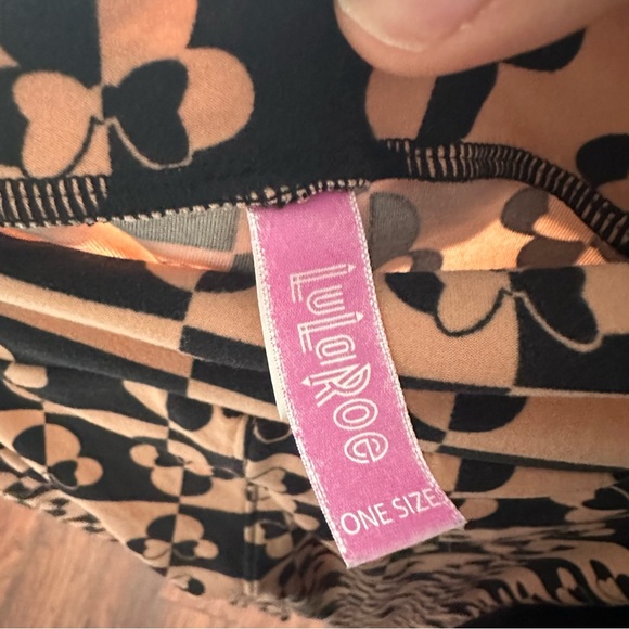 Lularoe Disney Minnie mouse stretchy leggings‎ one size - Picture 2 of 2